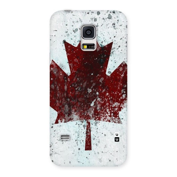 Red Maple Snow Back Case for Galaxy S5 Mini