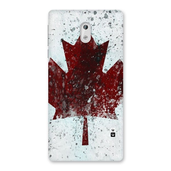 Red Maple Snow Back Case for Nokia 3