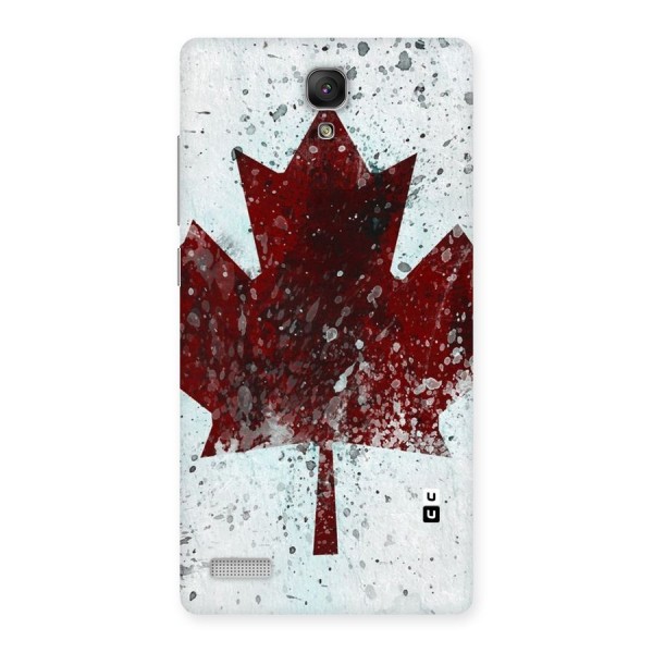 Red Maple Snow Back Case for Redmi Note