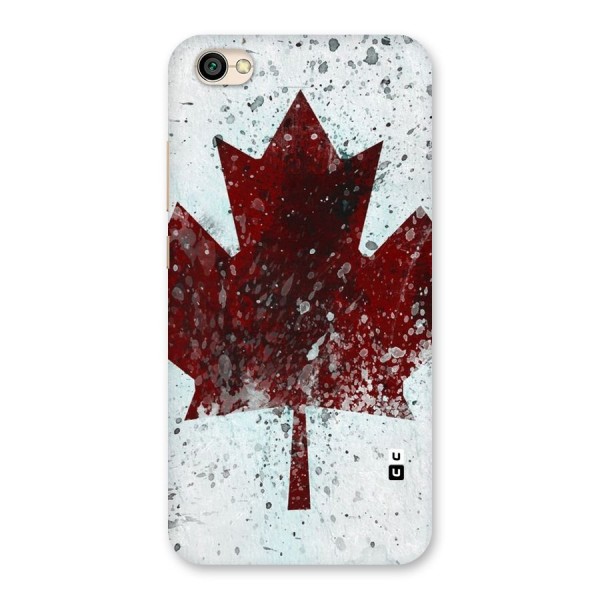 Red Maple Snow Back Case for Redmi Y1 Lite