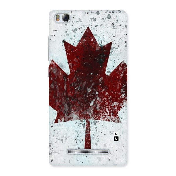 Red Maple Snow Back Case for Xiaomi Mi4i