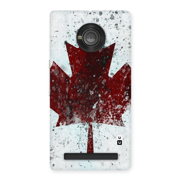 Red Maple Snow Back Case for Yu Yuphoria