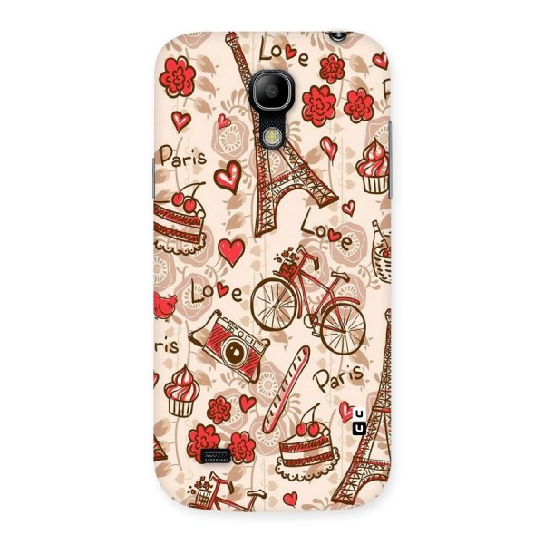 Red Peach City Back Case for Galaxy S4 Mini