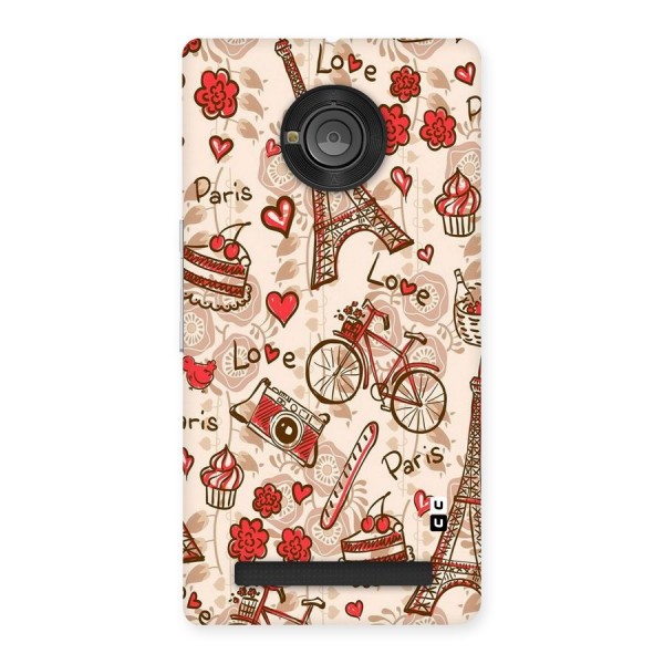 Red Peach City Back Case for Yu Yuphoria