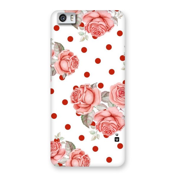 Red Peach Shade Flowers Back Case for Xiaomi Redmi Mi5