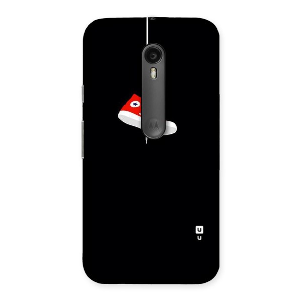 Red Shoe Hanging Back Case for Moto G3