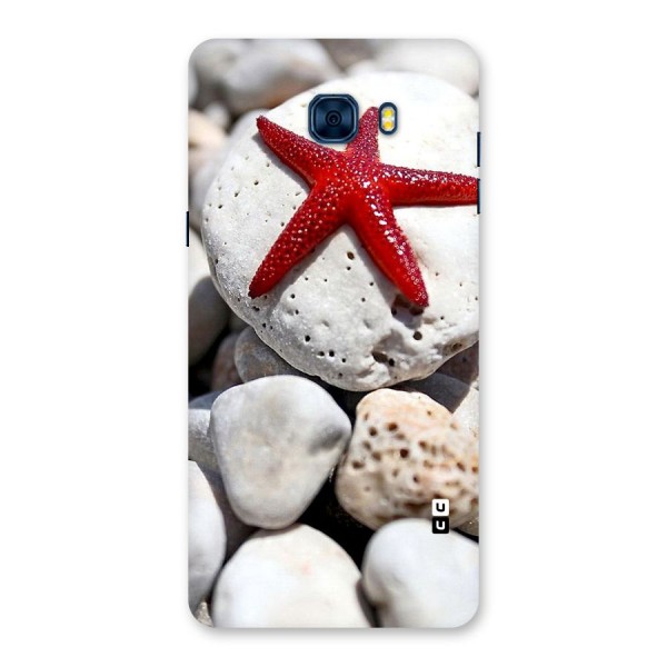 Red Star Fish Back Case for Galaxy C7 Pro