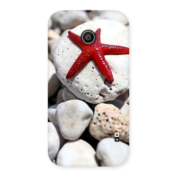 Red Star Fish Back Case for Moto E