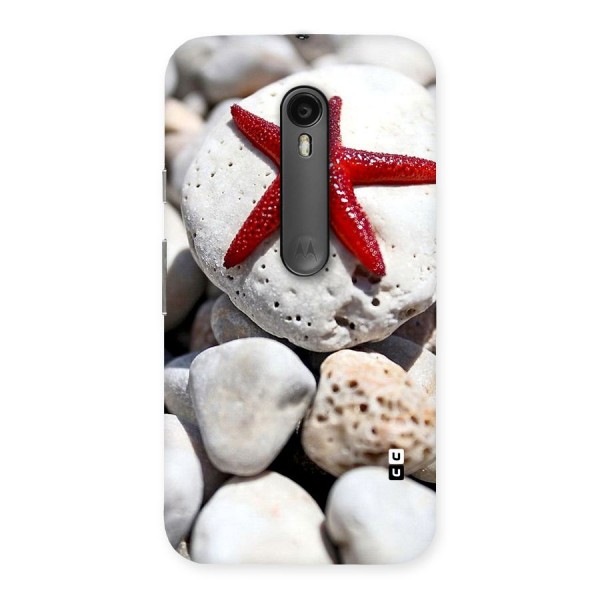 Red Star Fish Back Case for Moto G3