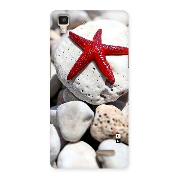 Red Star Fish Back Case for Oppo R7