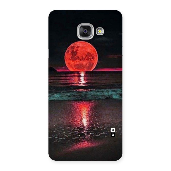 Red Sun Ocean Back Case for Galaxy A7 2016