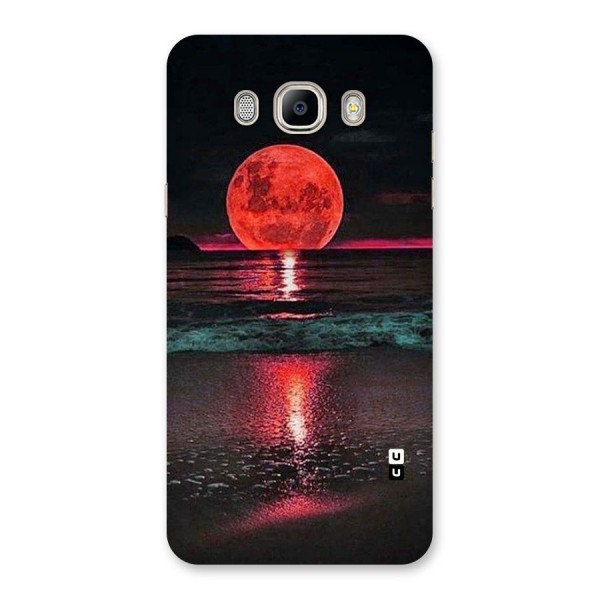 Red Sun Ocean Back Case for Galaxy On8