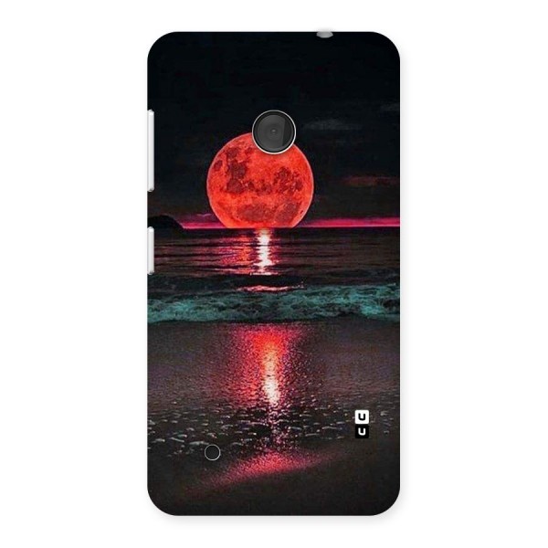 Red Sun Ocean Back Case for Lumia 530