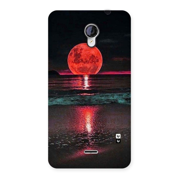 Red Sun Ocean Back Case for Micromax Unite 2 A106