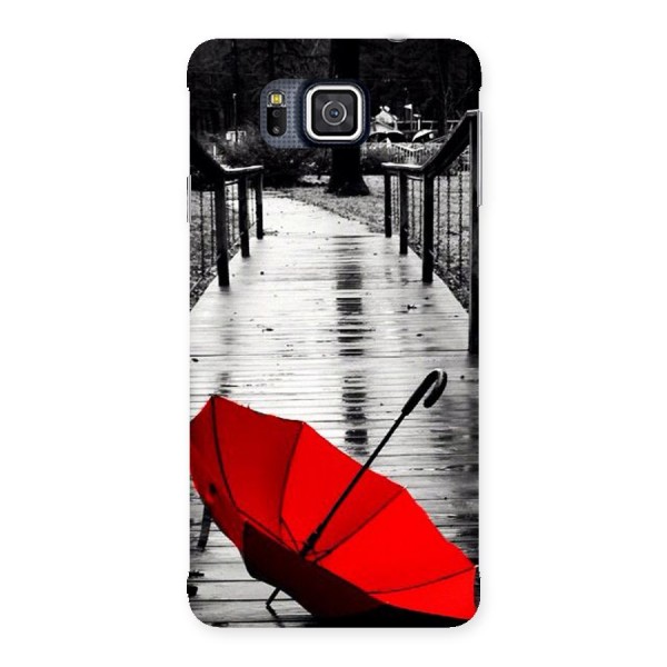 Red Umbrella Back Case for Galaxy Alpha