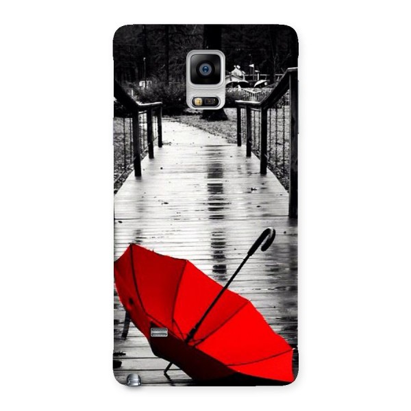 Red Umbrella Back Case for Galaxy Note 4