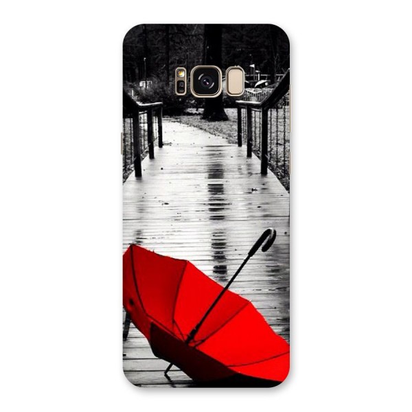 Red Umbrella Back Case for Galaxy S8 Plus