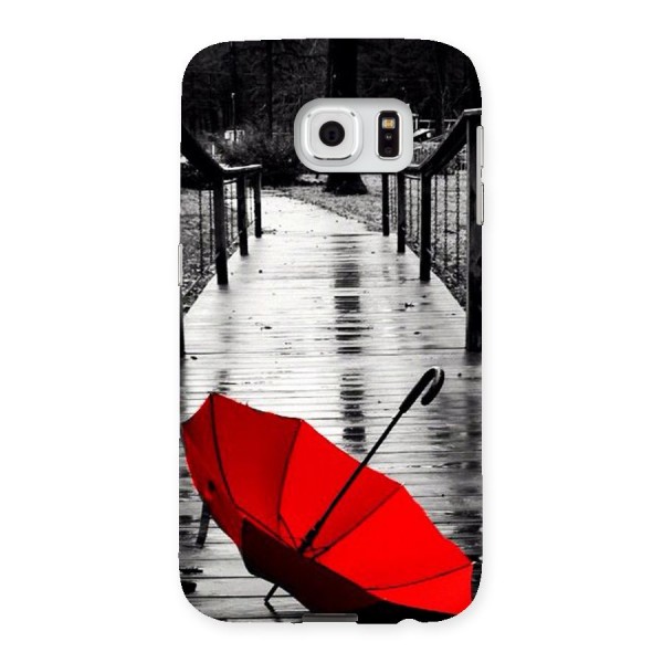 Red Umbrella Back Case for Samsung Galaxy S6