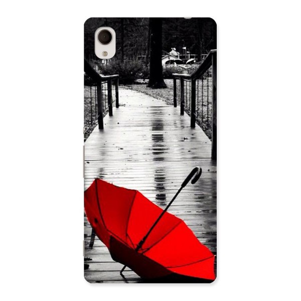 Red Umbrella Back Case for Sony Xperia M4