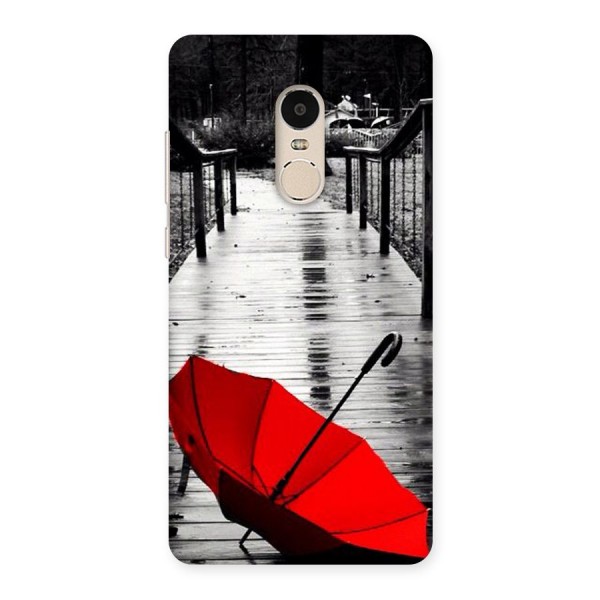 Red Umbrella Back Case for Xiaomi Redmi Note 4