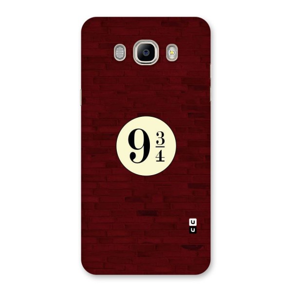 Red Wall Express Back Case for Galaxy On8