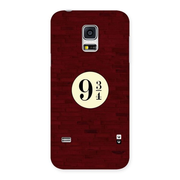 Red Wall Express Back Case for Galaxy S5 Mini