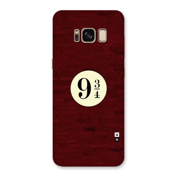 Red Wall Express Back Case for Galaxy S8