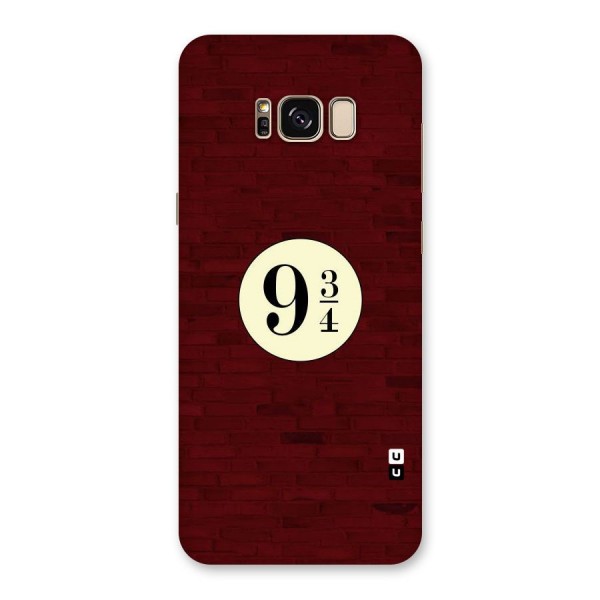 Red Wall Express Back Case for Galaxy S8 Plus