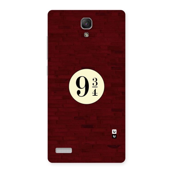 Red Wall Express Back Case for Redmi Note