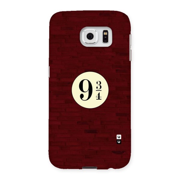 Red Wall Express Back Case for Samsung Galaxy S6