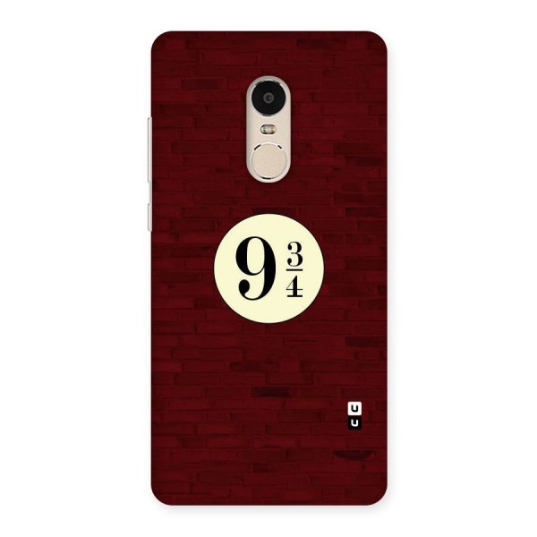 Red Wall Express Back Case for Xiaomi Redmi Note 4