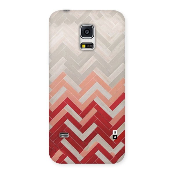 Reds and Greys Back Case for Galaxy S5 Mini