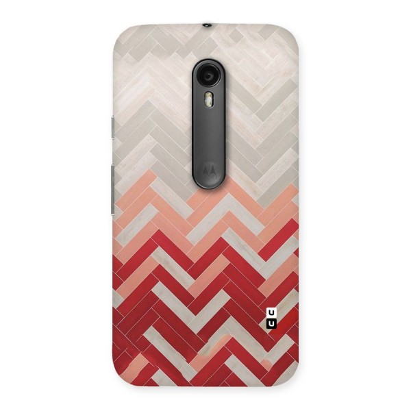 Reds and Greys Back Case for Moto G3