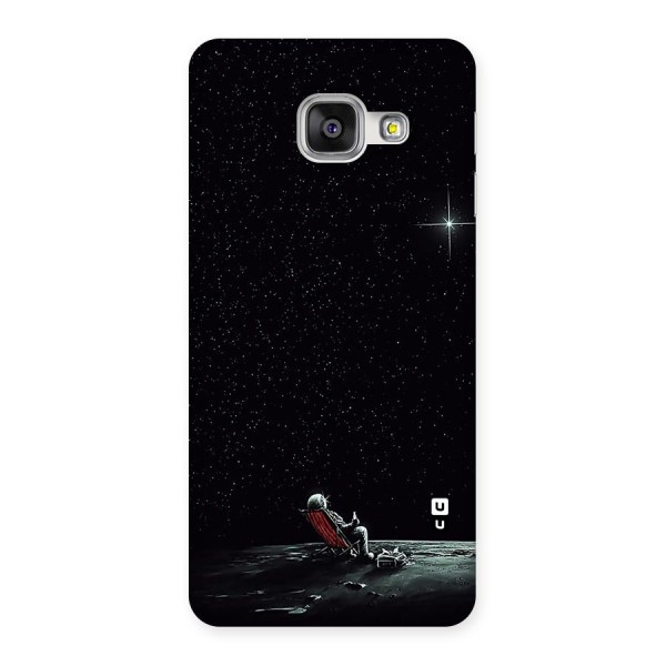 Resting Spaceman Face Back Case for Galaxy A3 2016