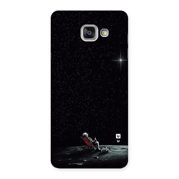 Resting Spaceman Face Back Case for Galaxy A7 2016