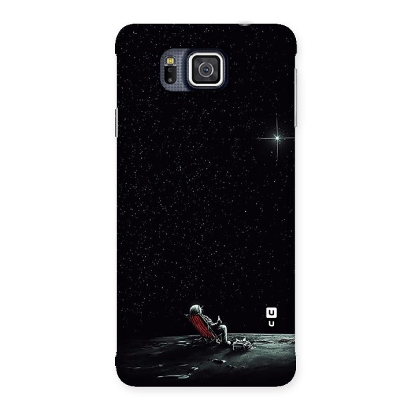 Resting Spaceman Face Back Case for Galaxy Alpha