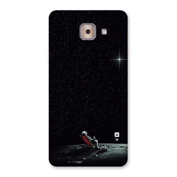 Resting Spaceman Face Back Case for Galaxy J7 Max