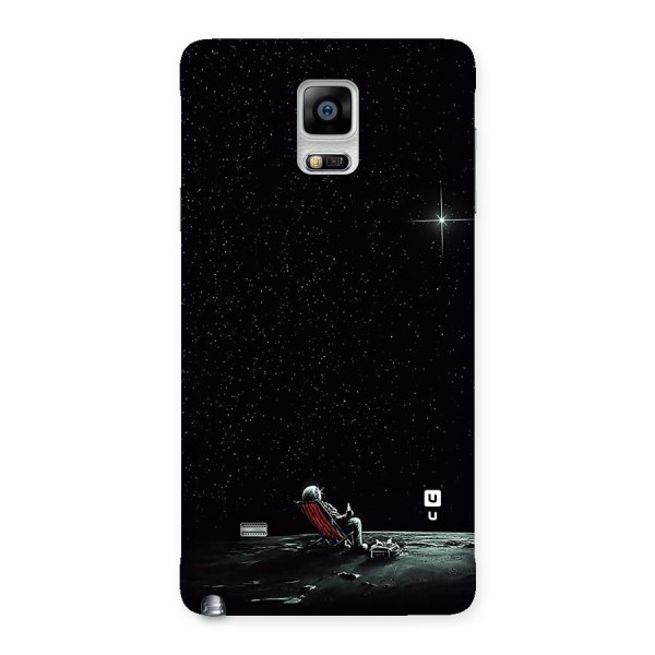 Resting Spaceman Face Back Case for Galaxy Note 4