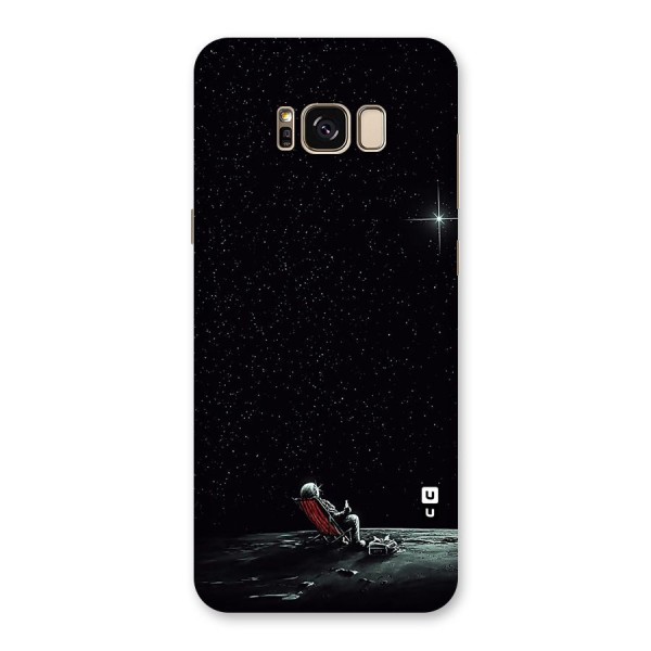 Resting Spaceman Face Back Case for Galaxy S8 Plus