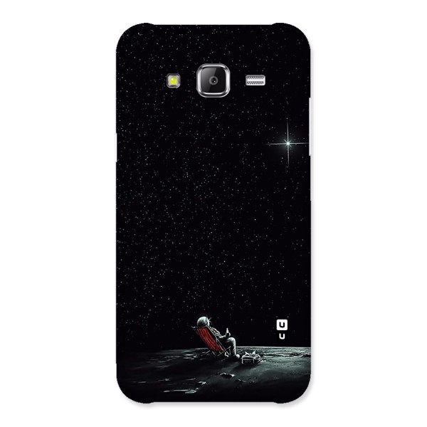 Resting Spaceman Face Back Case for Samsung Galaxy J5