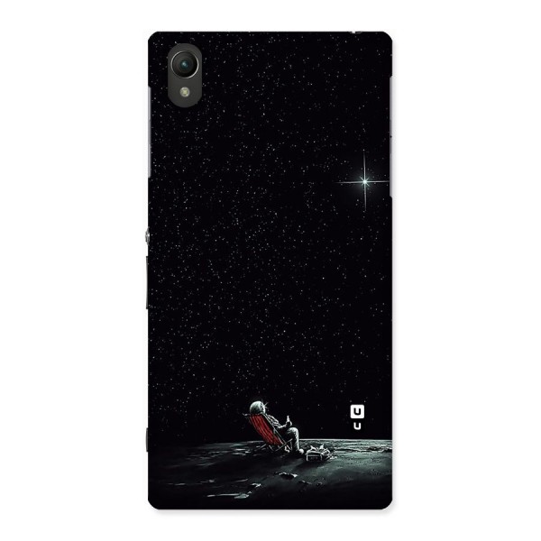 Resting Spaceman Face Back Case for Sony Xperia Z1