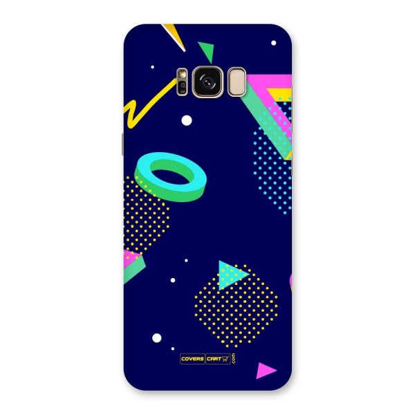 Retro Abstract Back Case for Galaxy S8 Plus