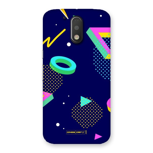 Retro Abstract Back Case for Motorola Moto G4