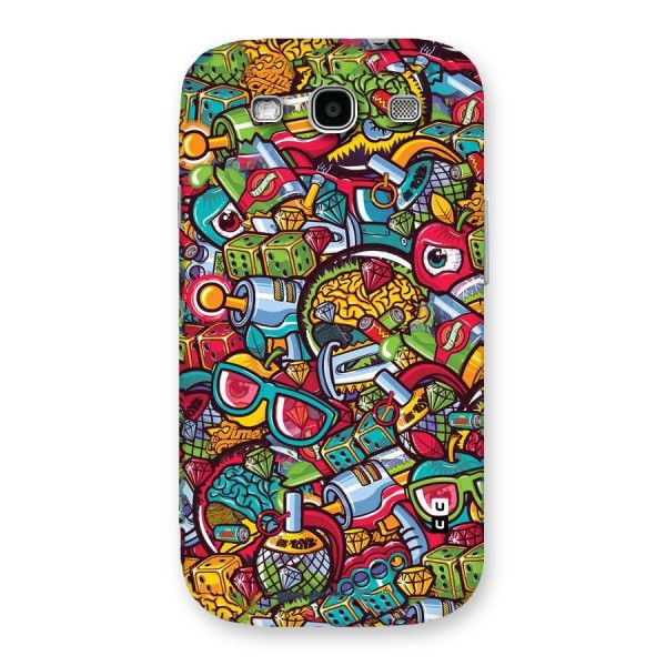 Retro Diamond Design Back Case for Galaxy S3 Neo