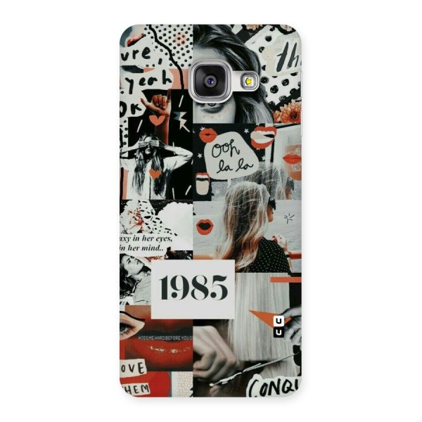 Retro Pattern Back Case for Galaxy A3 2016