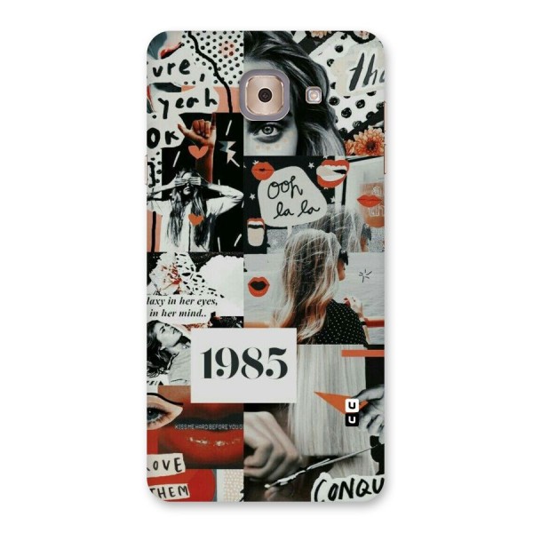 Retro Pattern Back Case for Galaxy J7 Max