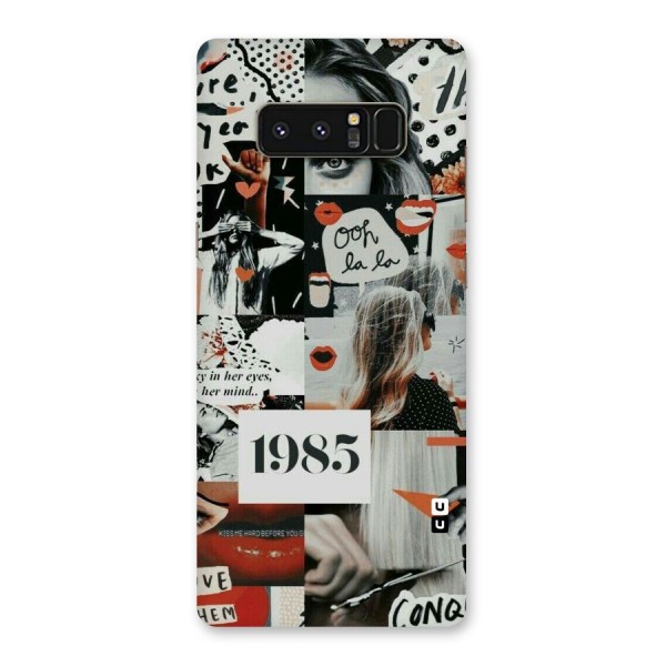 Retro Pattern Back Case for Galaxy Note 8