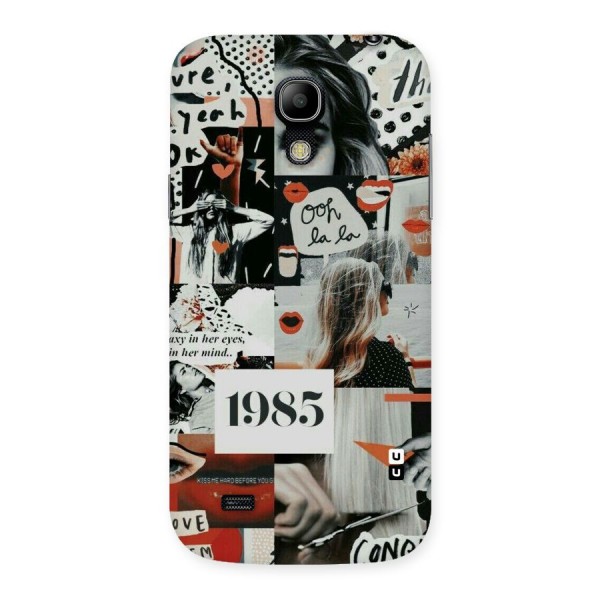 Retro Pattern Back Case for Galaxy S4 Mini