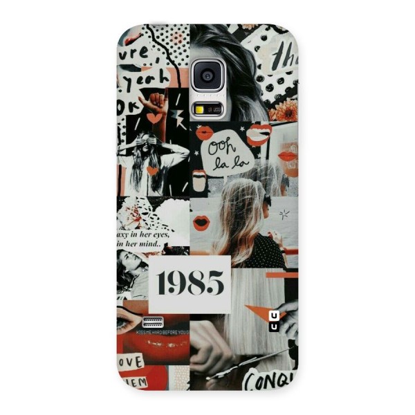 Retro Pattern Back Case for Galaxy S5 Mini