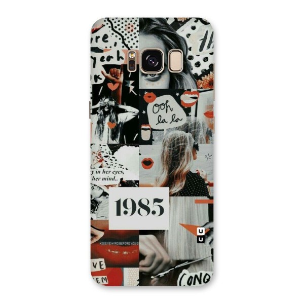 Retro Pattern Back Case for Galaxy S8